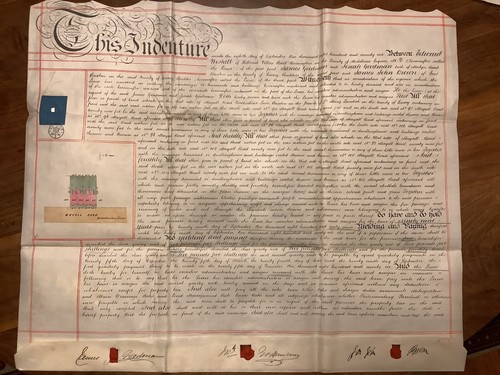 Antique vellum manuscript - vellum,